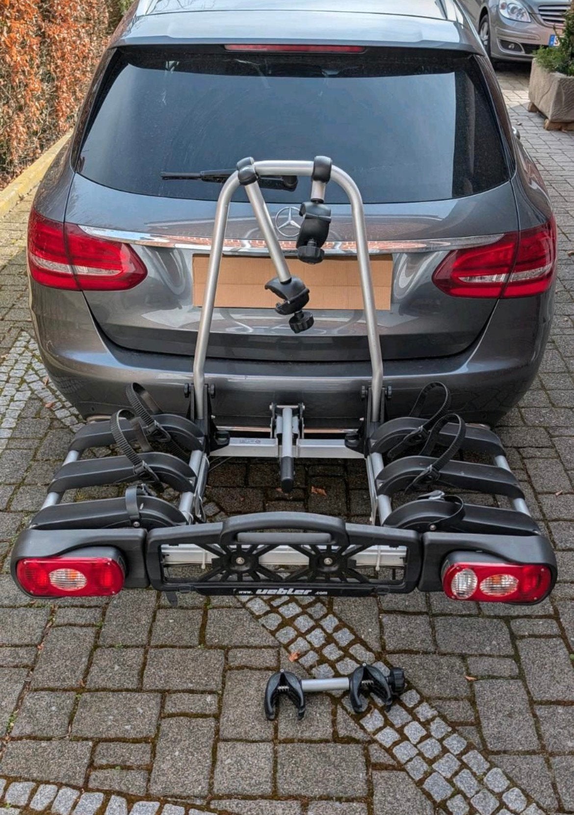 Uebler P31, 3 fietsen, 54kg, kantelbaar elektrische fiets, 3 fietsen of meer, Ophalen of Verzenden, Zo goed als nieuw, Brede banden