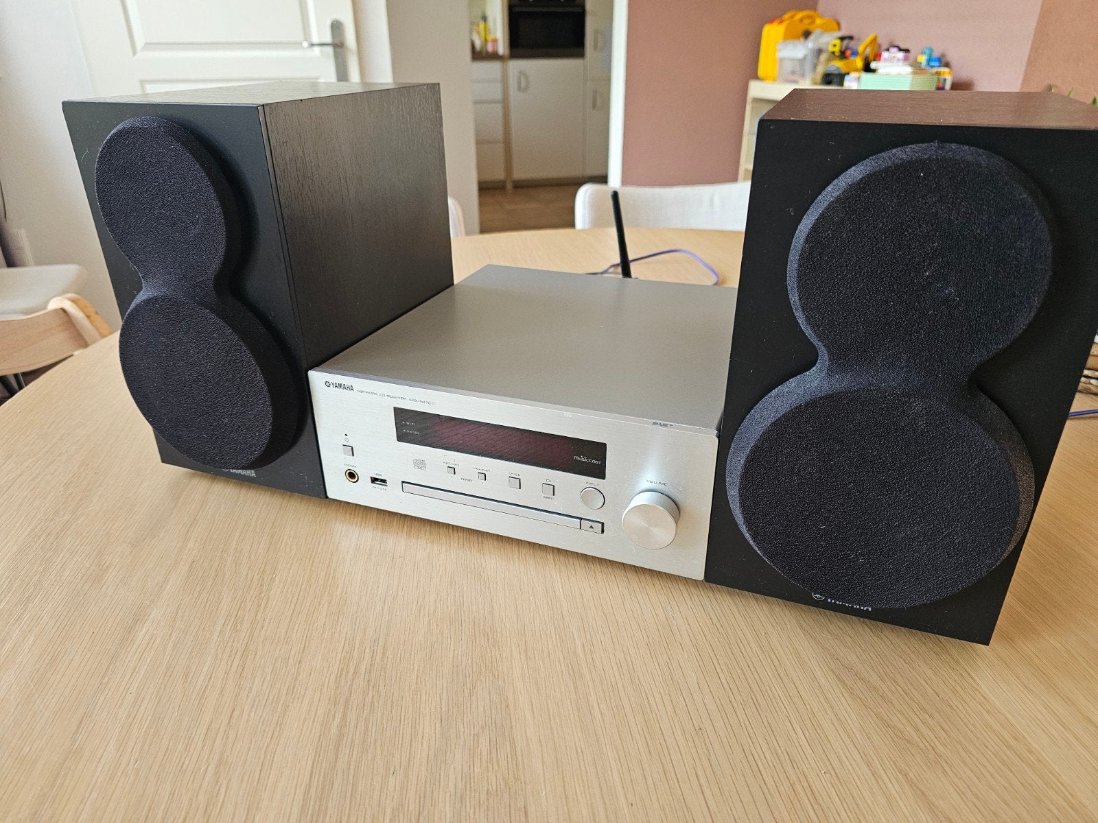 Yamaha MusicCast CRX-N470D Miniset met CD, Bluetooth, WiFi, Overige merken, Gebruikt, Tuner of Radio, Ophalen of Verzenden