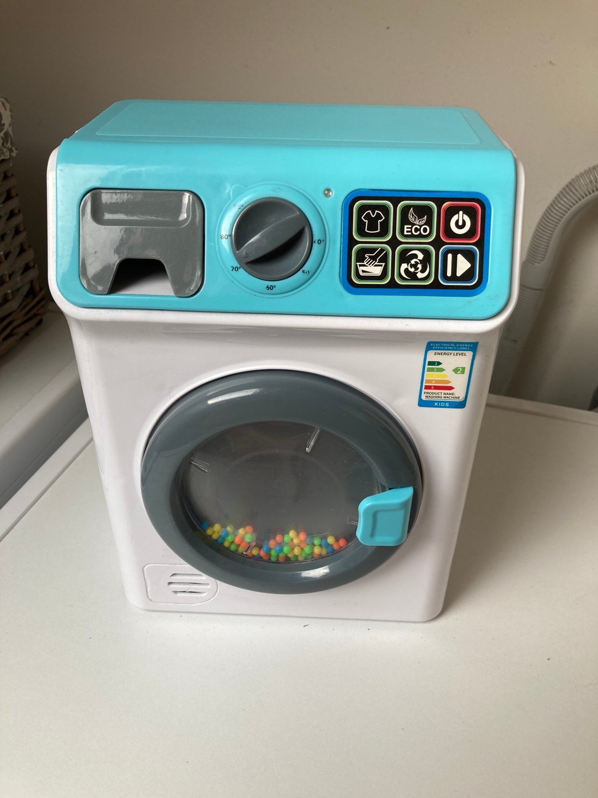 Leuke speelgoed wasmachine, Ophalen of Verzenden, Gebruikt