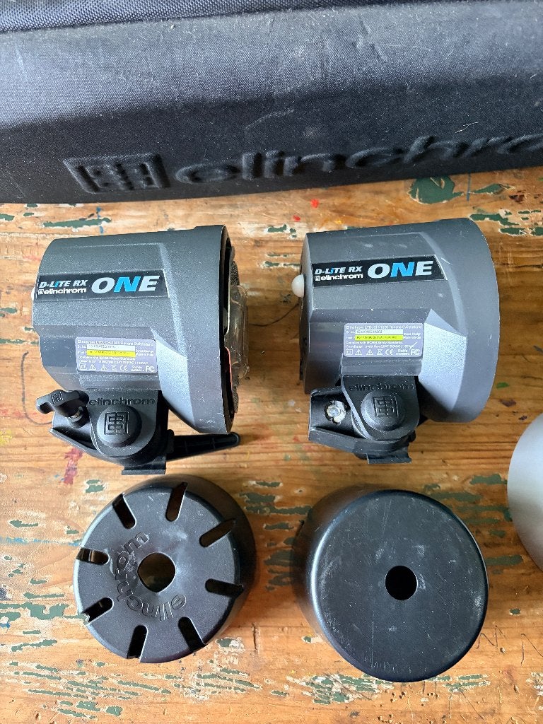 2x Elinchrom D-Lite RX ONE Studioflitser, Ophalen of Verzenden, Gebruikt, Overige typen