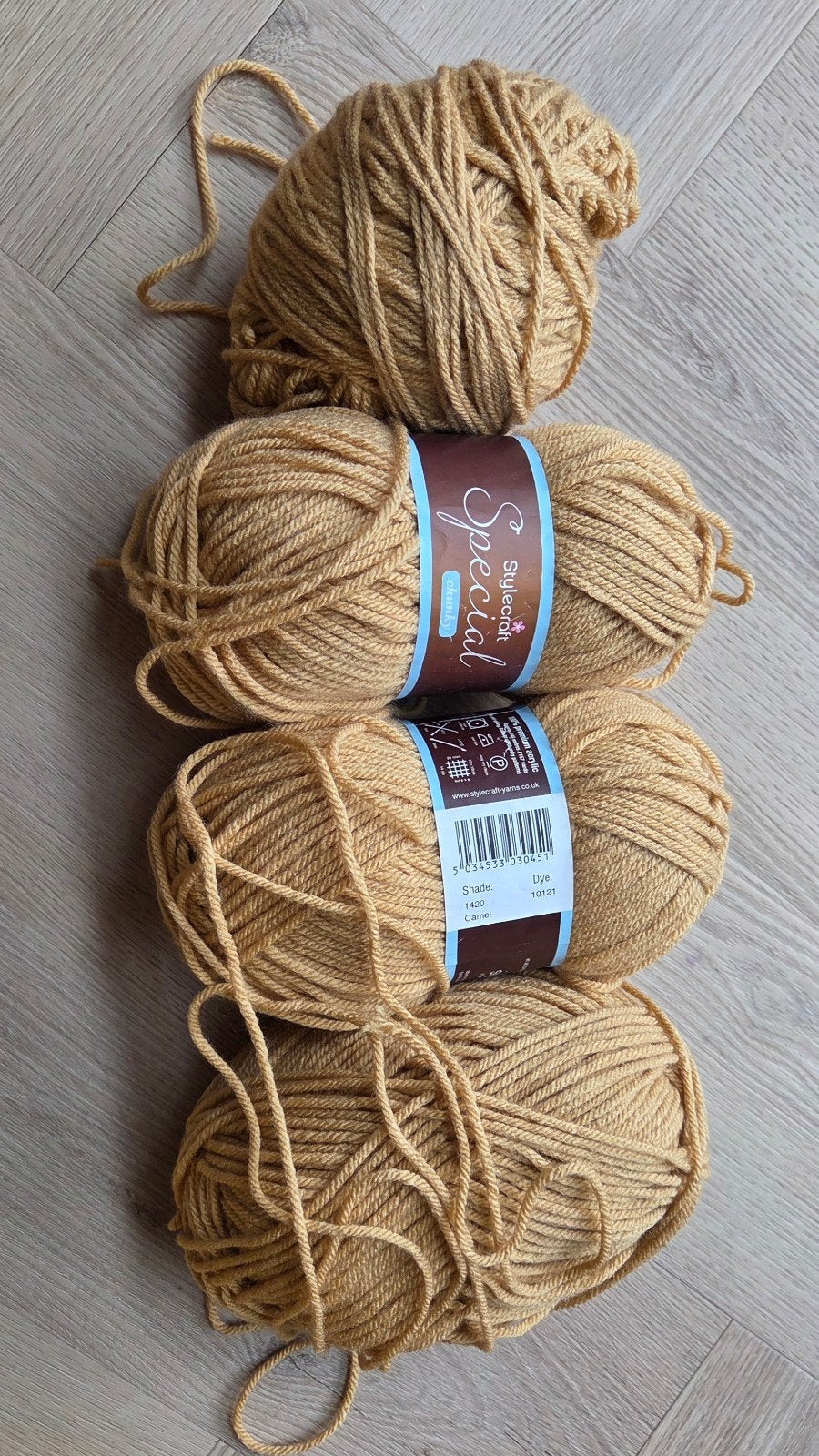 Stylecraft Special Chunky Wol - Camel (3 bollen), Ophalen of Verzenden