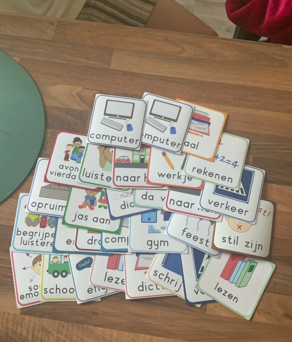 Magnetische dagritmekaarten, Ophalen of Verzenden, Zo goed als nieuw, Overige niveaus, Nederlands