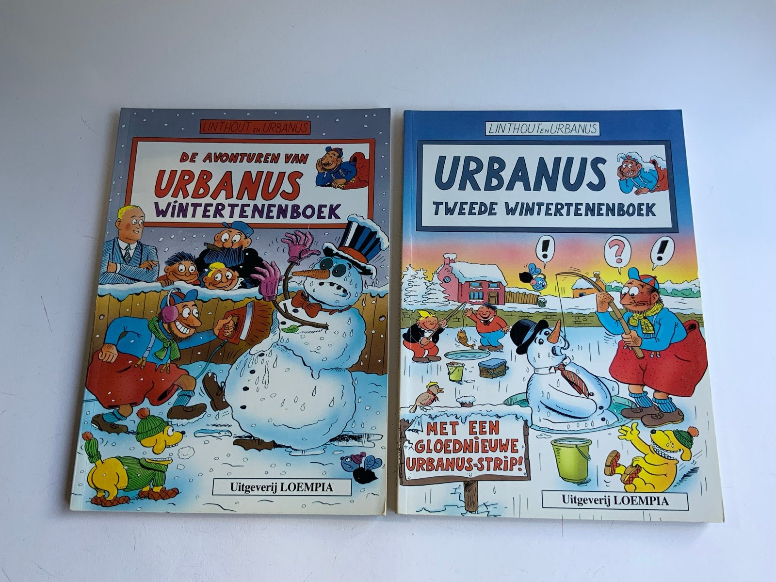 Urbanus Winterboeken - De Avonturen van Urbanus, Meerdere stripboeken, Ophalen of Verzenden, Zo goed als nieuw