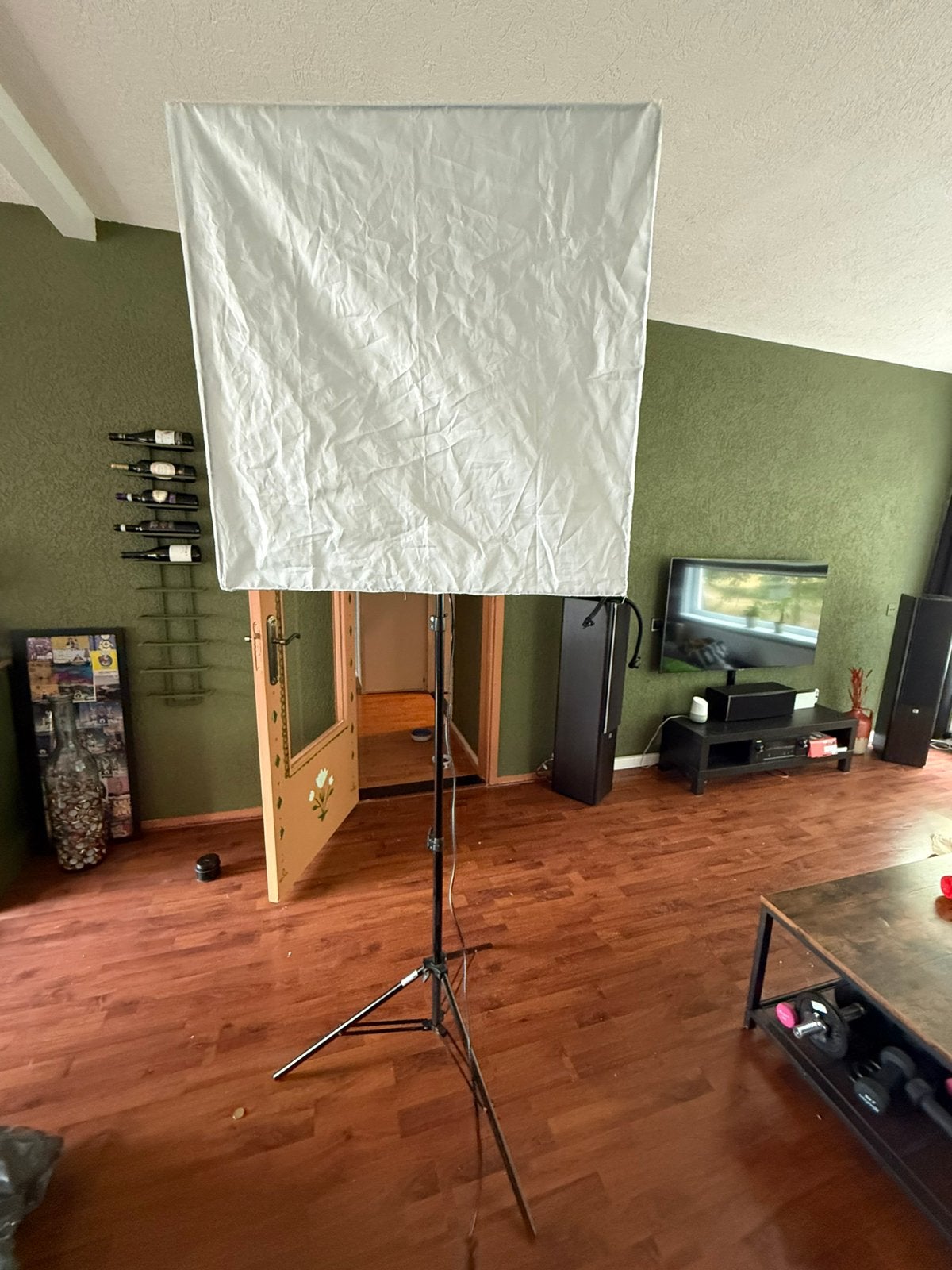 Falcon Eyes studiolamp continue, Ophalen, Gebruikt, Lamp of Flitsset