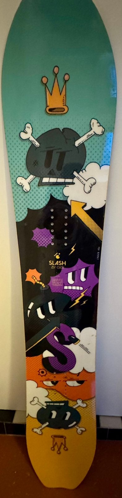 Slash Happy Place Snowboard 158cm, Sport en Fitness, Snowboarden, Ophalen, Zo goed als nieuw, Board