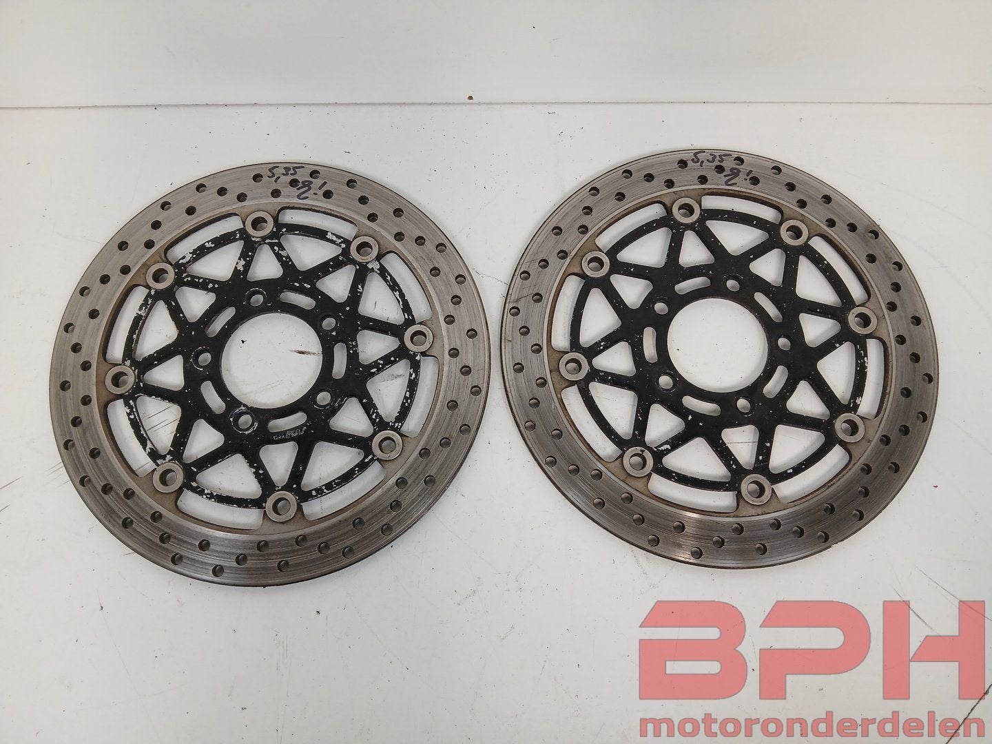 Remschijven Suzuki GSX-R 600 750 1000 K3 K4 K5 2003 t/m 2005, Gebruikt, -, -, Ophalen of Verzenden