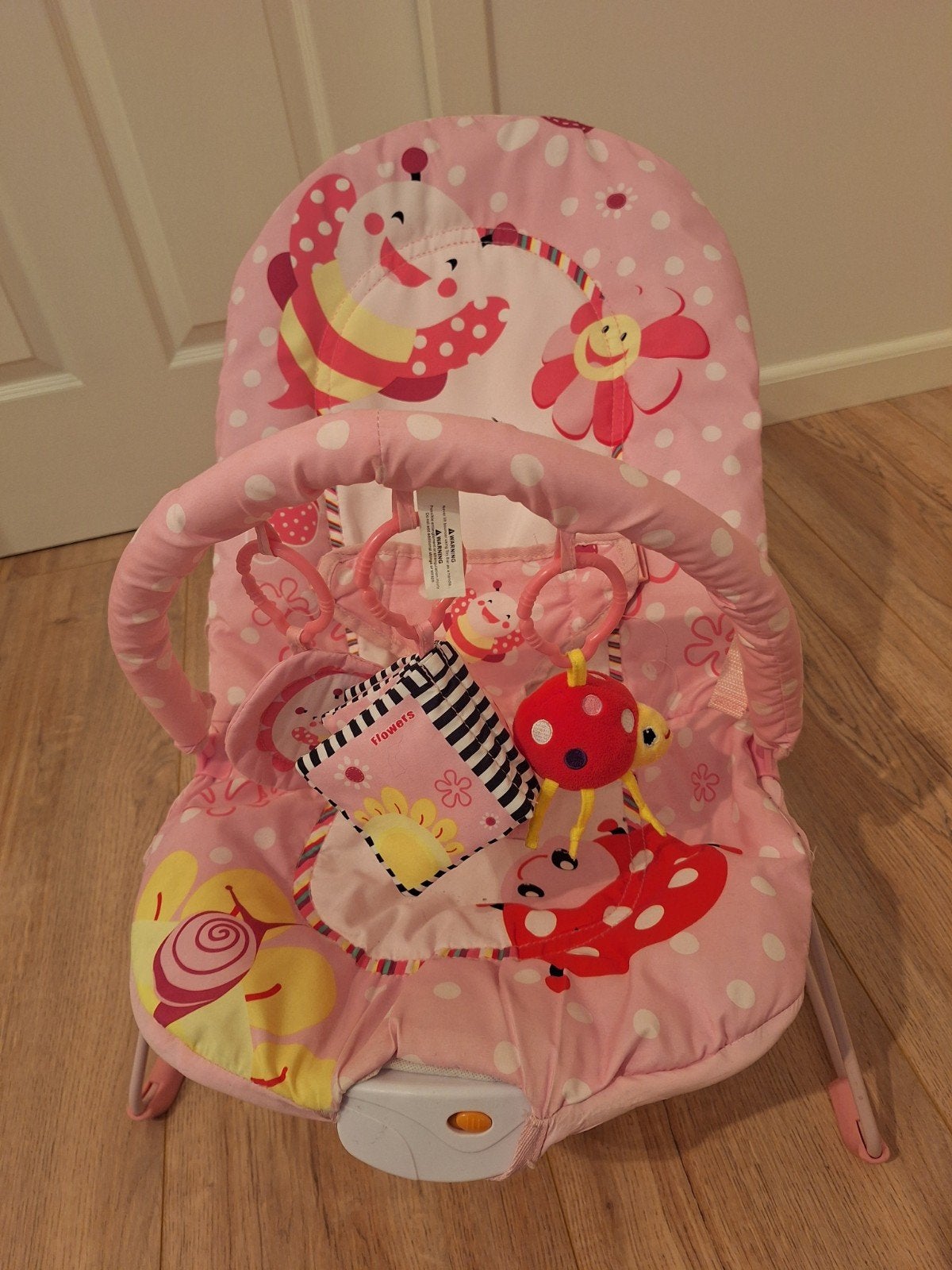 Wipstoeltje roze met trilfunctie ALS NIEUW, Kinderen en Baby's, Ophalen of Verzenden, Zo goed als nieuw