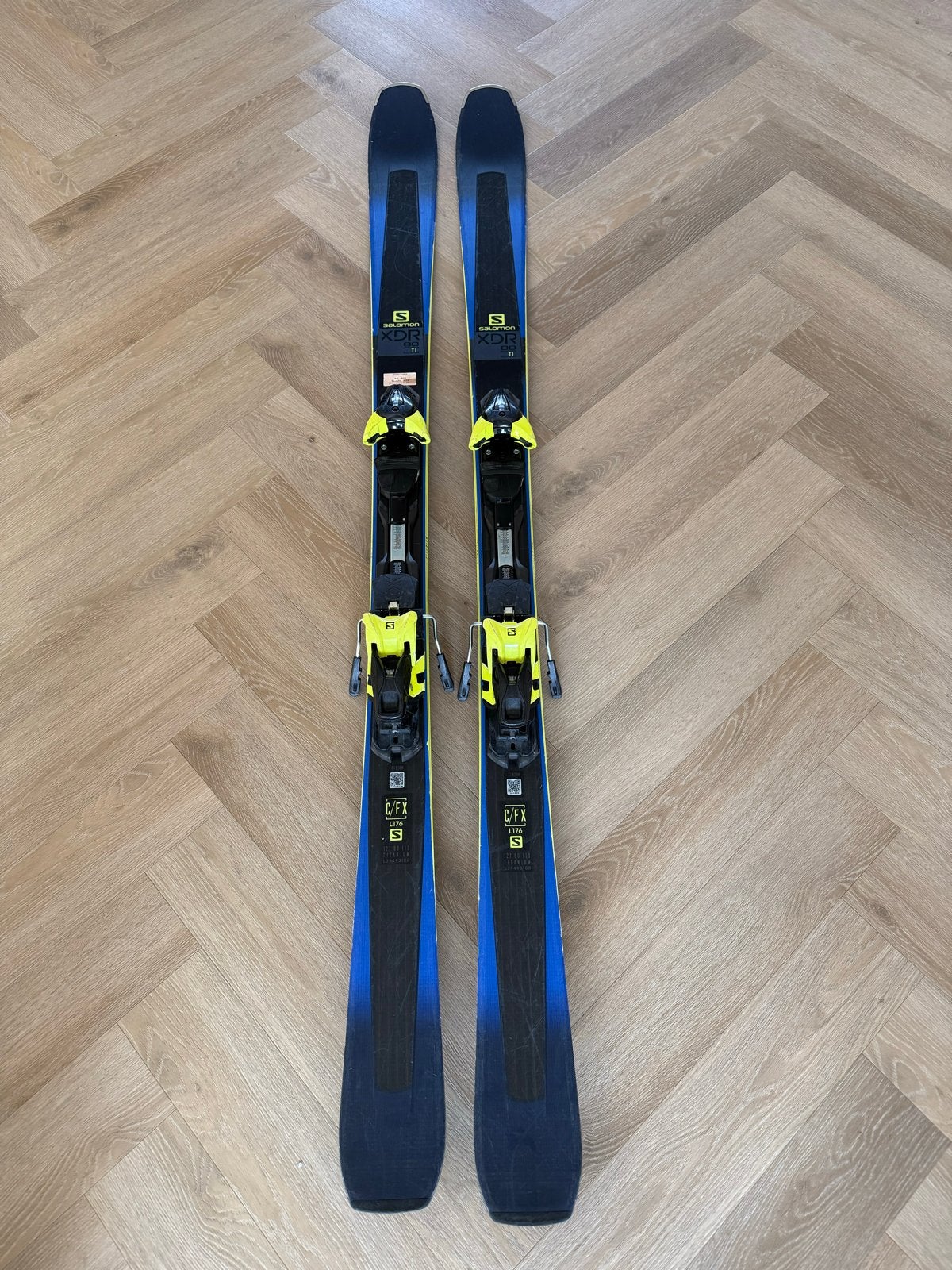 Salomon Ski's - 176 cm, Ophalen, 160 tot 180 cm, Salomon, Zo goed als nieuw