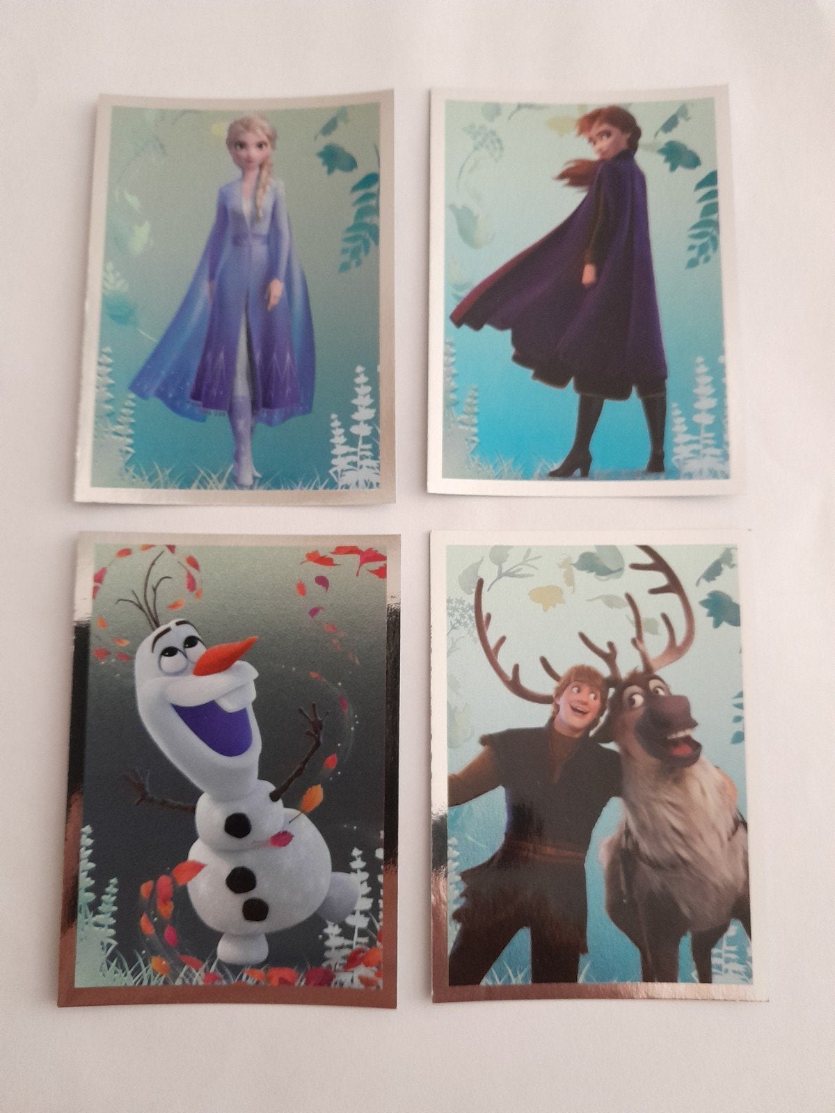 Frozen 2 Limited Edition Panini Walt Disney Trading Cards, Ophalen of Verzenden, Zo goed als nieuw, Meerdere kaarten, Foil