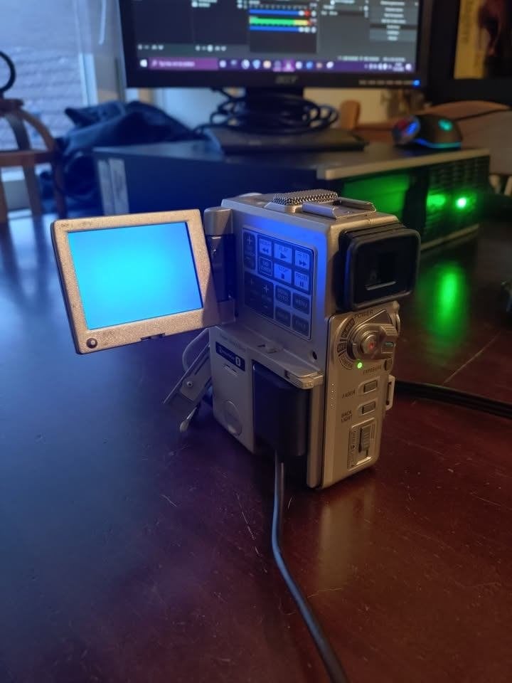 MiniDV camera voor digitaliseren!, Ophalen, Mini dv, Gebruikt, Minder dan 8x