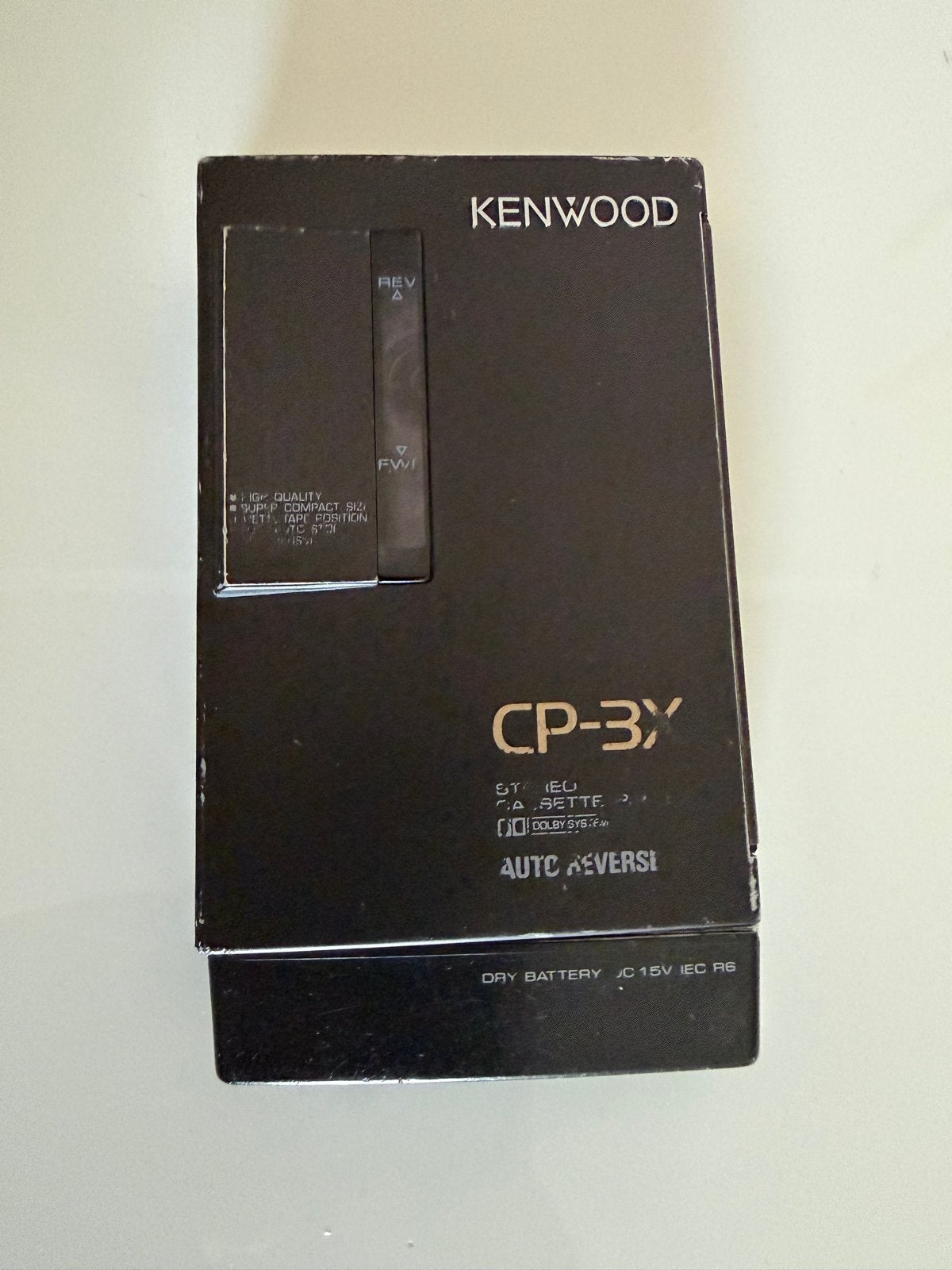 Kenwood CP-3X Walkman Cassettespeler met Dolby System, Ophalen of Verzenden, Walkman