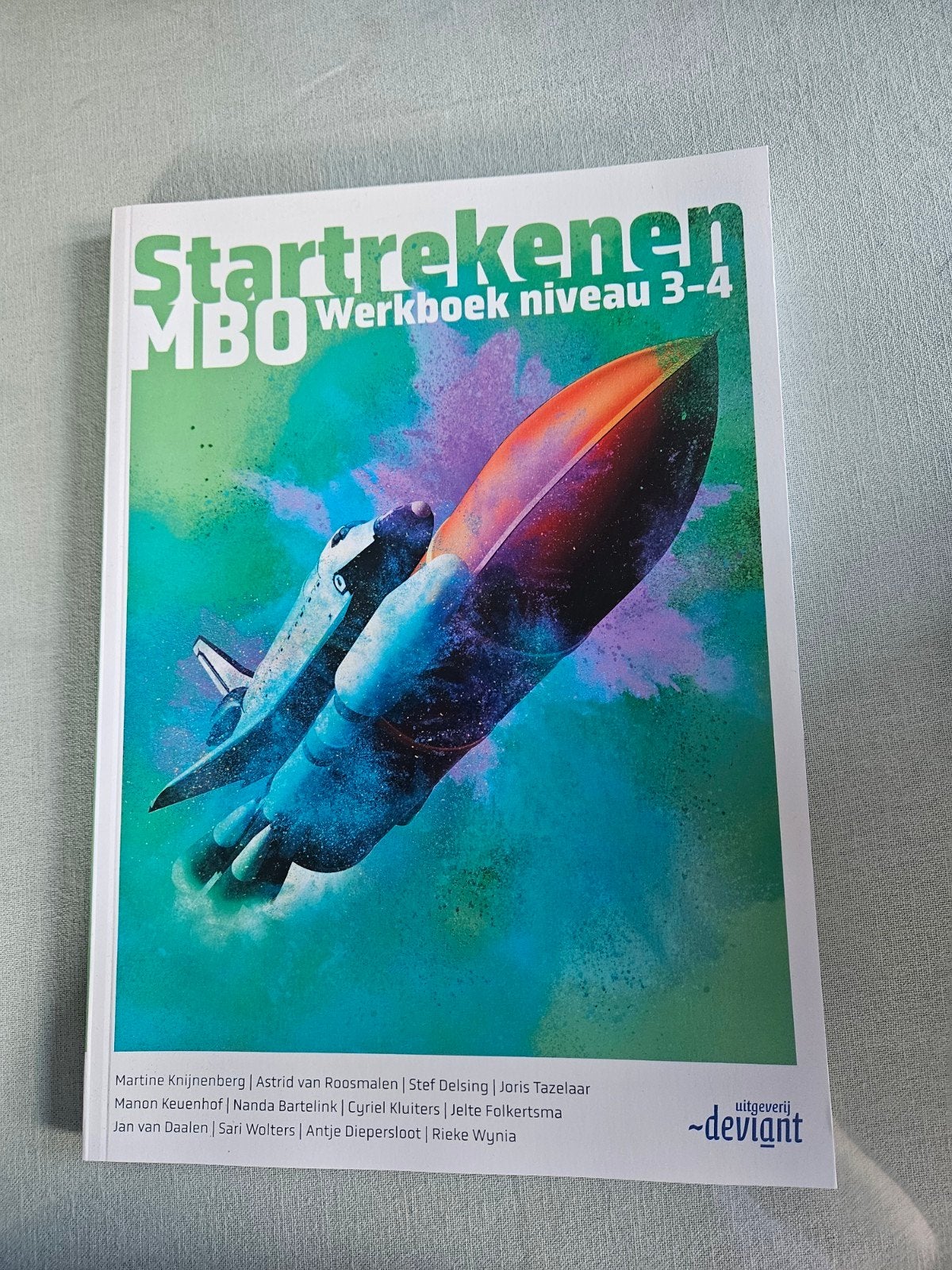 MBO Startrekenen Werkboek niveau 3-4, Boeken, Zo goed als nieuw, MBO, Beta, Martine Kruijsbergen, Astrid van Roggen,
