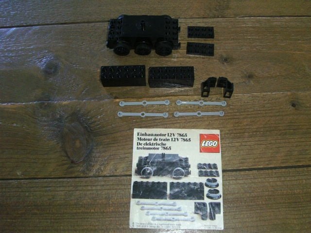 Lego Treinmotor  et 7865 -12 Volt, Kinderen en Baby's, Speelgoed | Duplo en Lego, Gebruikt, Overige thema's, Lego, Compleet