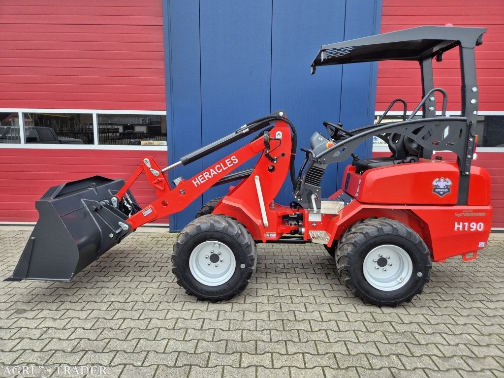 HERACLES H190 PRO SHOVEL YANMAR MOTOR LEASE MOGELIJK NIEUW, -, Niet opgegeven, Ophalen of Verzenden, Wiellader of Shovel
