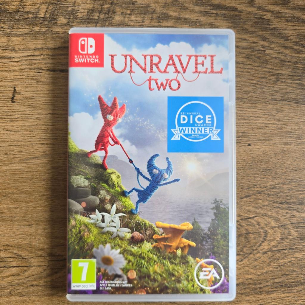 Unravel Two Switch, Spelcomputers en Games, Games | Nintendo Switch, 2 spelers, Ophalen of Verzenden, Zo goed als nieuw, Vanaf 3 jaar