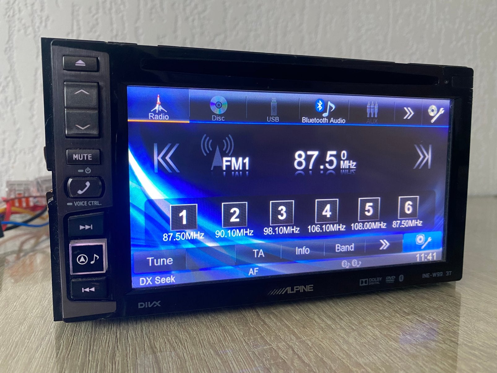 /////Alpine INE-W990BT auto radio Bluetooth navigatie, Ophalen of Verzenden, Gebruikt