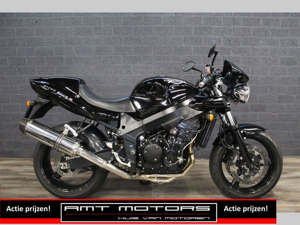 TRIUMPH SPEED FOUR (bj 2004) Uniek mooi!, Motoren, 4 cilinders, Motorrijbewijs A, Bedrijf, Onbekend
