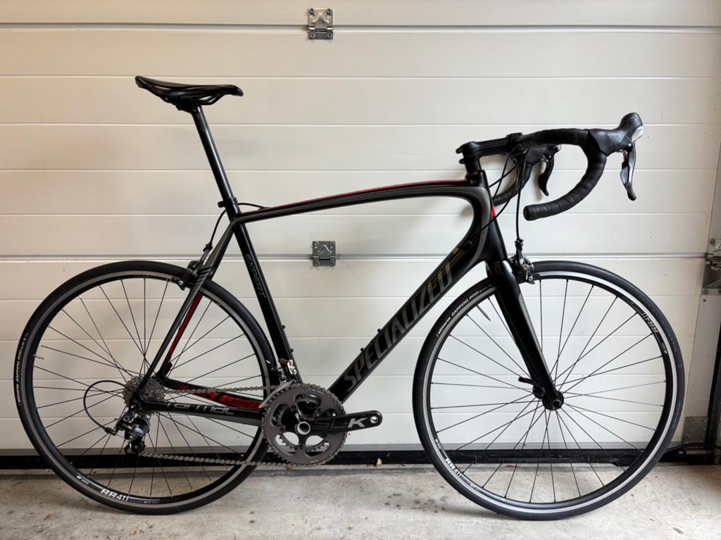 Specialized TARMAC SL4 EXPERT / Ultegra / maat 61, 28 inch, Gebruikt, Carbon, Velgrem
