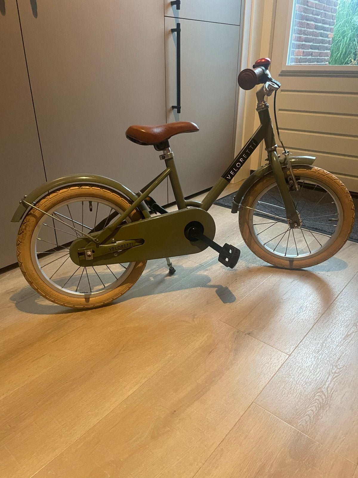 Veloretti Kinderfiets 16 inch - Groen, Ophalen, Gebruikt, 16 tot 20 inch