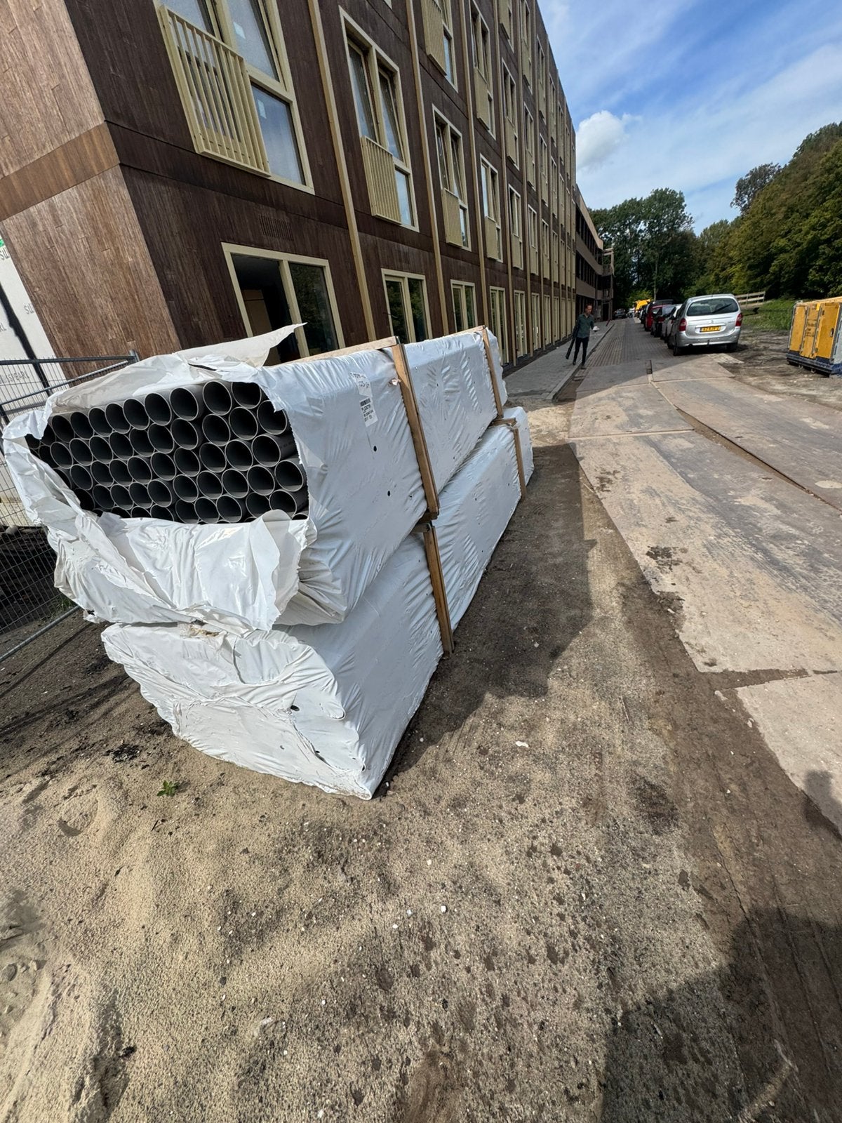 Hwa buizen 80 mm 4m lang  250 stuks, Ophalen, Overige materialen, 6 meter of meer, Overige typen