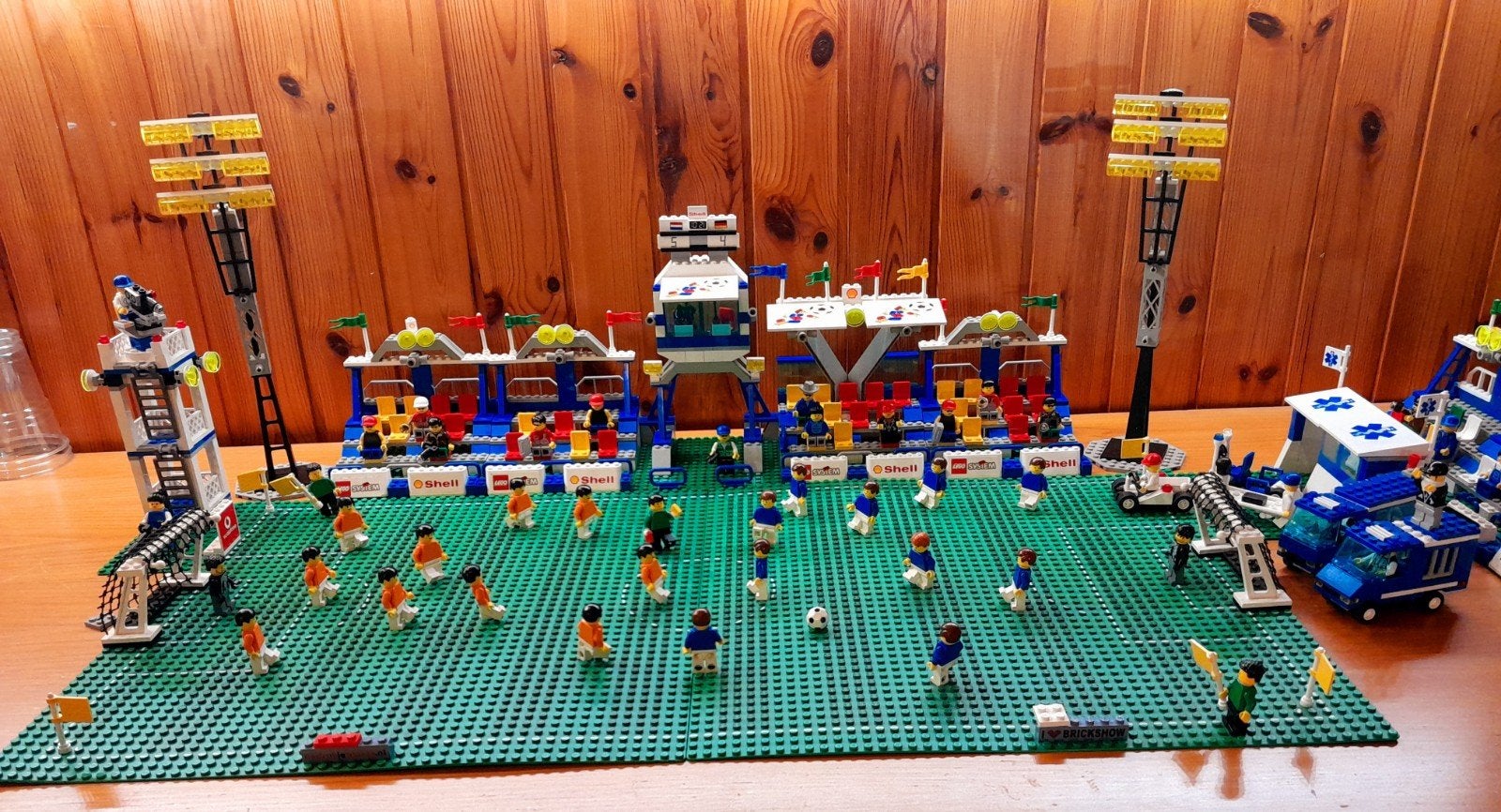 Lego voetbalstadion, Ophalen, Overige thema's, Lego, Zo goed als nieuw