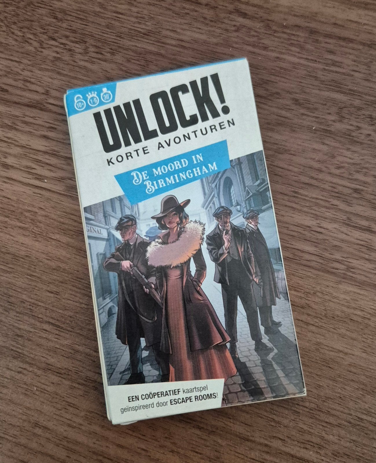 Unlock! Korte Avonturen: De Moord in Birmingham, Hobby en Vrije tijd, Een of twee spelers, Ophalen of Verzenden, Gebruikt, Space Cowboys