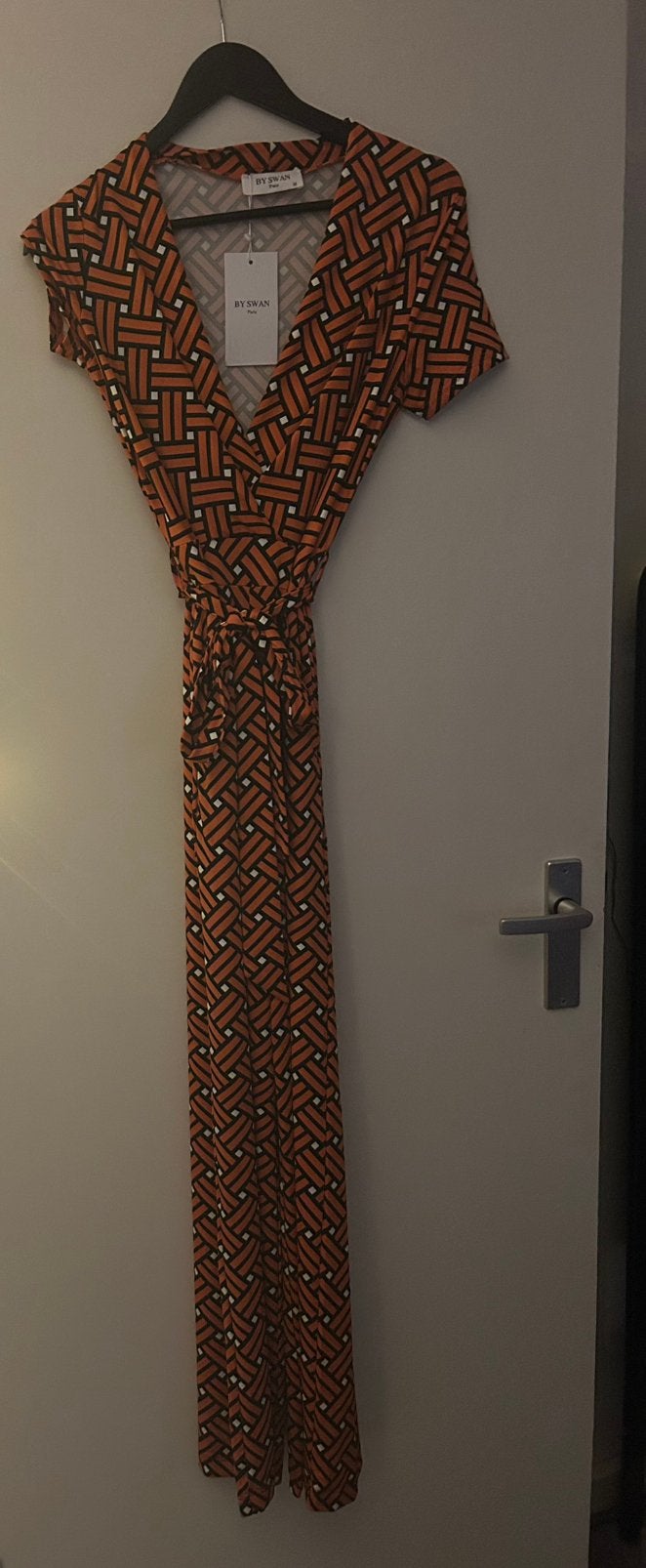 By Swan jumpsuit oranje, maat M, Kleding | Dames, Ophalen of Verzenden, Nieuw, Maat 38/40 (M), Oranje