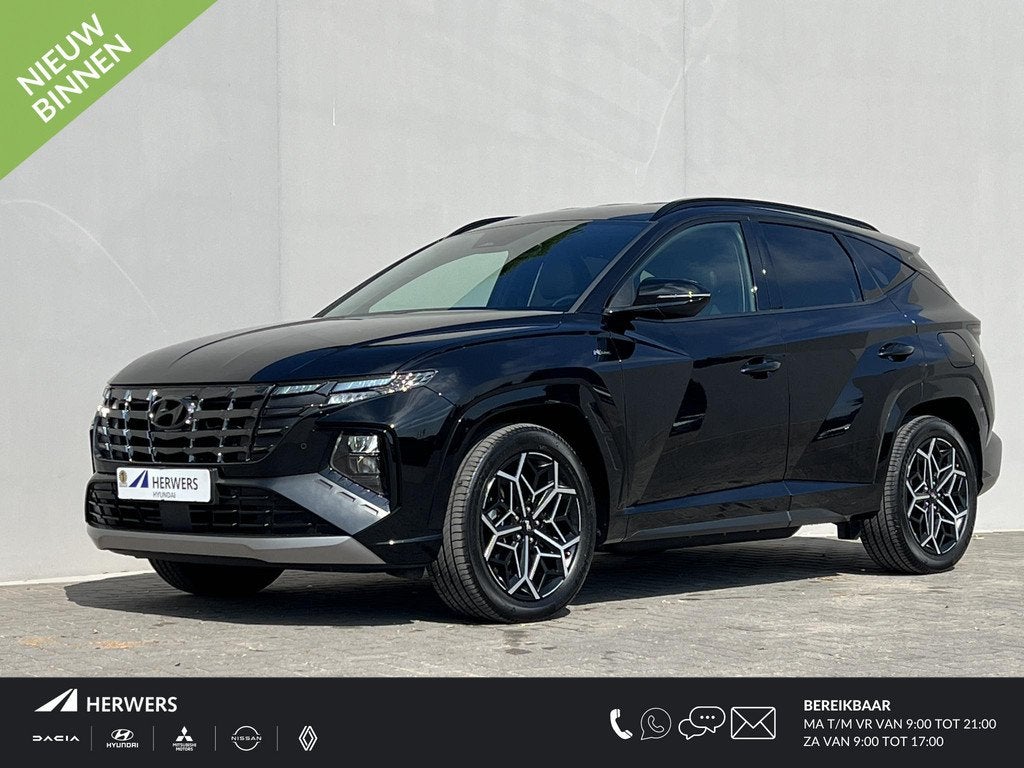 Hyundai Tucson 1.6 T-GDI PHEV N Line 4WD / Dealer onderhoude, Auto's, Hyundai, Automaat, 1350 kg, 14 kWh, Gebruikt