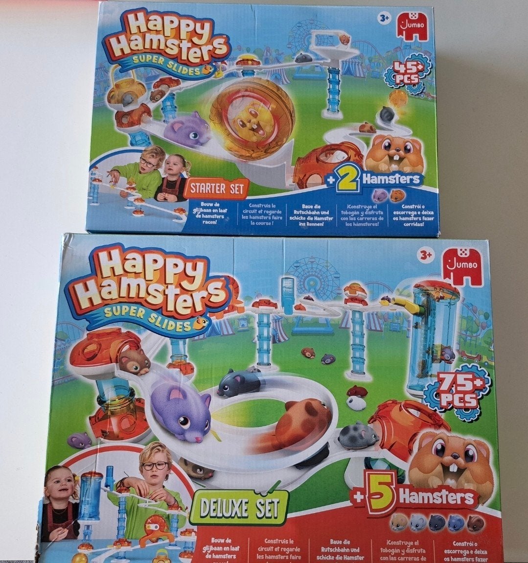 knikkerbaan, Happy hamsters, Zelf te bouwen, Handmatig, Ophalen, Overige merken
