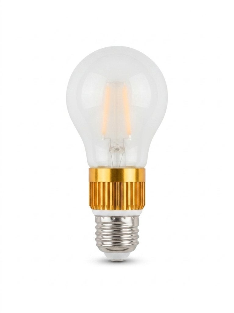 Led lampen | 6w,2700k,e27,goud,pear,Frosted, Led-lamp, Dimbaar, Nieuw, Warm wit