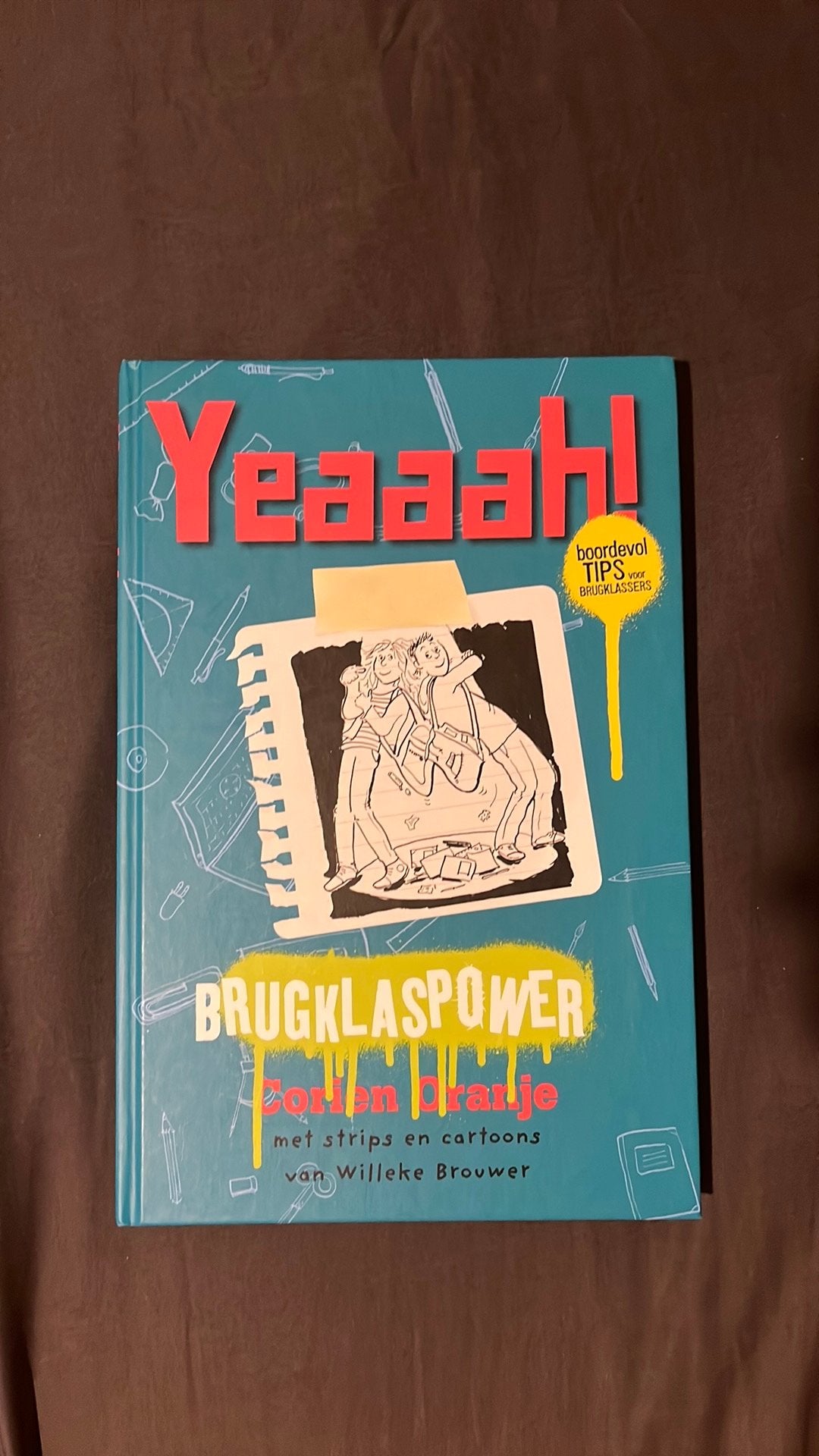 “ Brugklaspower “ leesboek, Ophalen, Zo goed als nieuw, Corien Oranje