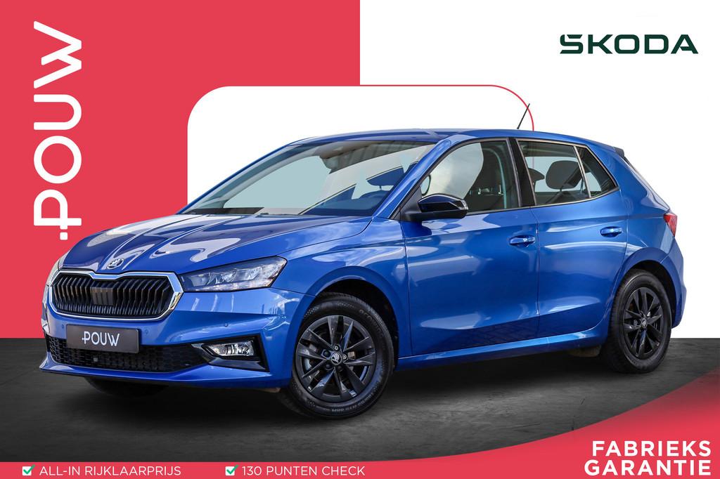 Skoda Fabia 1.0 TSI 95pk Business Edition | Achteruitrijcame, Auto's, Skoda, Voorwielaandrijving, 12 maanden, Stof, Gebruikt