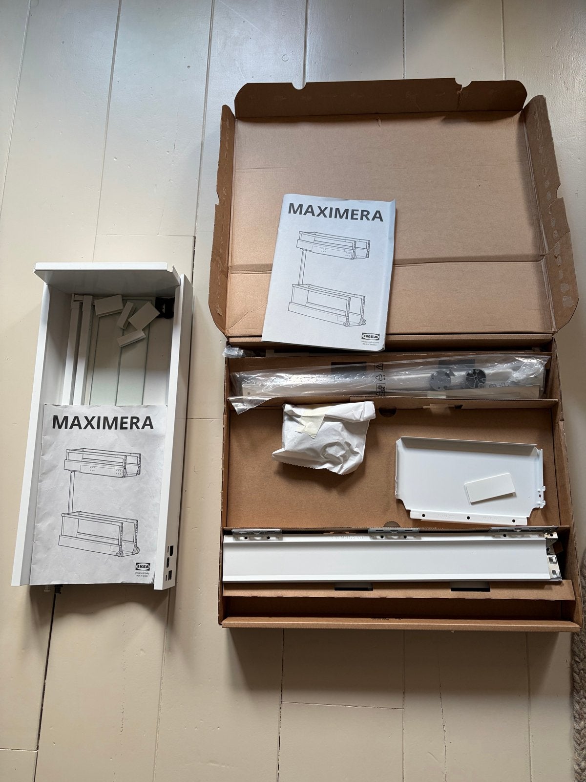 3 x IKEA MAXIMERA Lades - Nieuw in doos - zonder frontjes, Ophalen, Nieuw