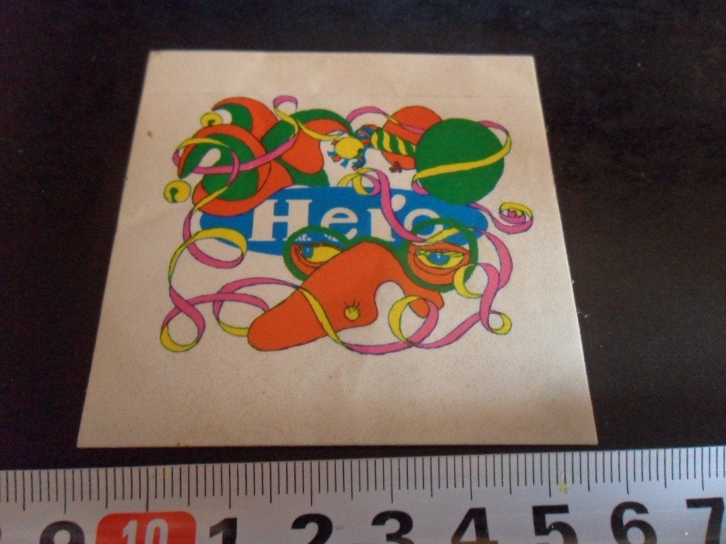sticker logo HERO feest carnaval slingers ballon feestneus, Ophalen, Zo goed als nieuw