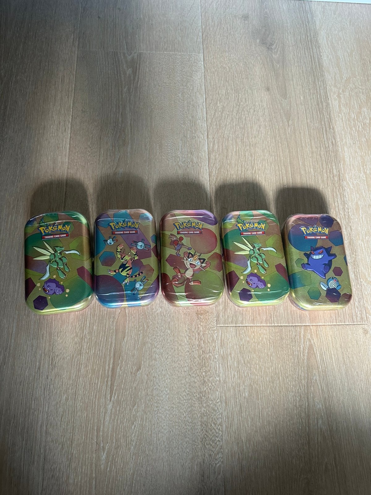 Pokemon 151 mini tin 5 stuks, Verzamelen, Flippo's, Ophalen, Losse flippo's