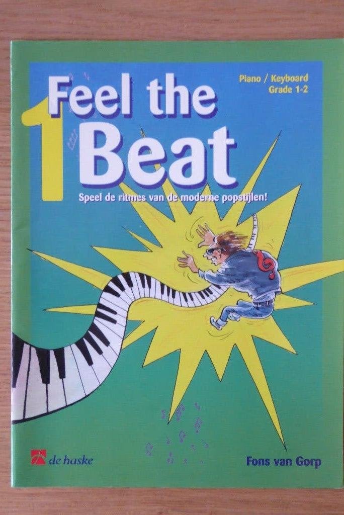 Feel the Beat Vol. 1 Piano - Keyboard - Fons van Gorp, Muziek en Instrumenten, Ophalen of Verzenden, Zo goed als nieuw, Populair
