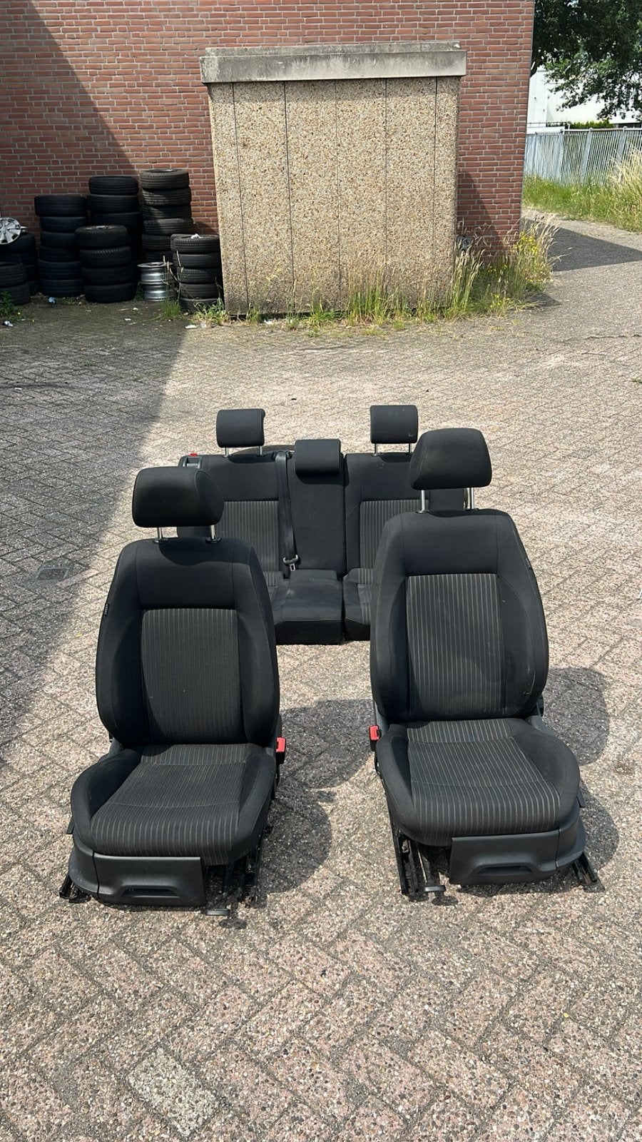 Auto stoelen polo 6R, Ophalen, Gebruikt