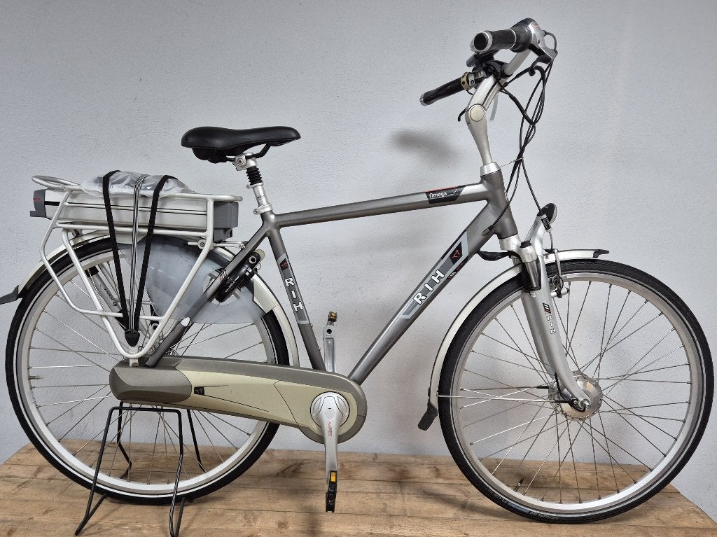 Rih Omega 2  |  Elektrische herenfiets  |  Goede accu, Gebruikt, 51 tot 55 cm, 50 km per accu of meer, Ophalen