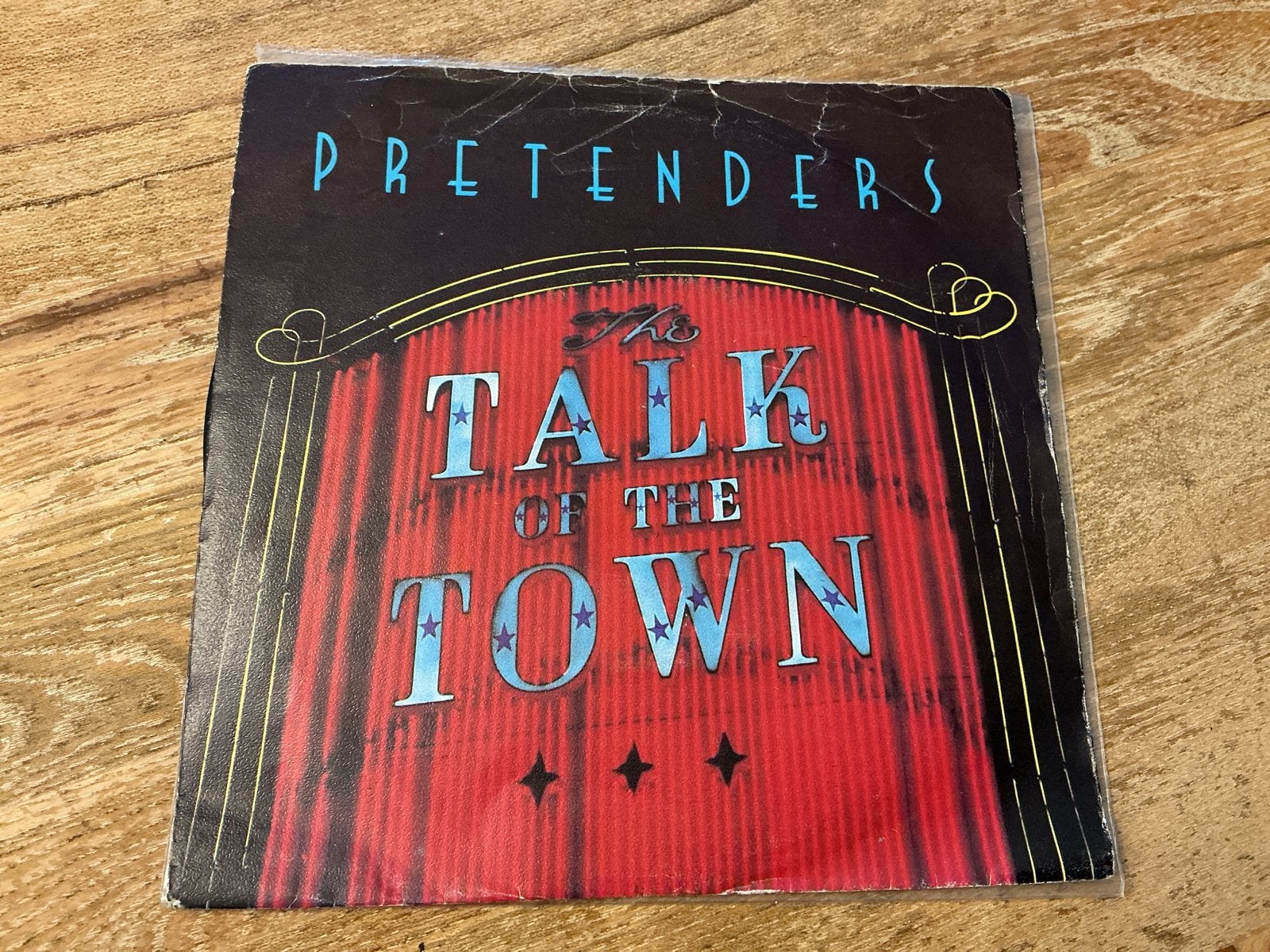 The Pretenders - The Talk of the Town 7 inch single, Gebruikt, 7 inch, Pop, Overige typen