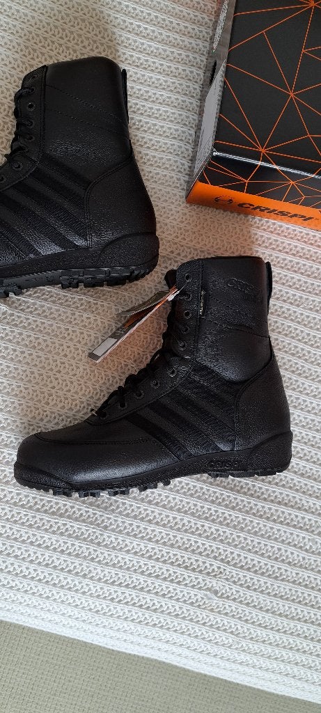 Crispi S.W.A.T. HTG Veiligheidsschoenen, 43, Crispi, Zwart, Nieuw, Ophalen of Verzenden