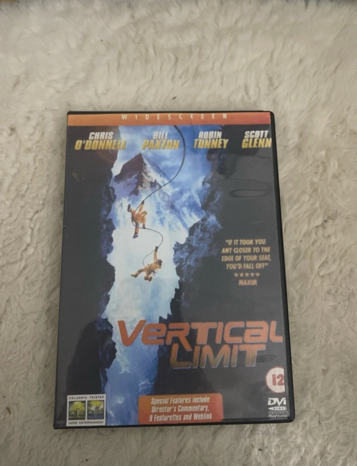 Vertical limit dvd, Alle leeftijden, Ophalen of Verzenden, Zo goed als nieuw