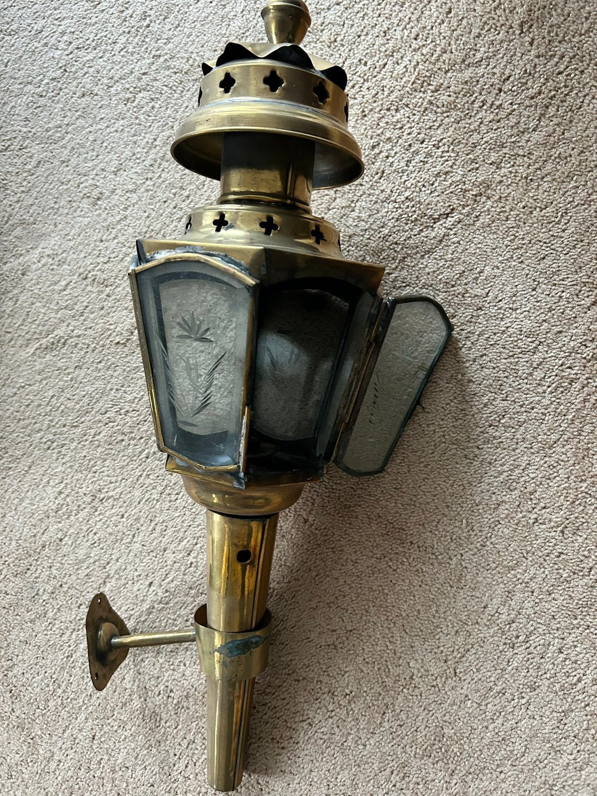 Koper kleurigen koetslampen, Antiek en Kunst, Antiek | Lampen, Ophalen