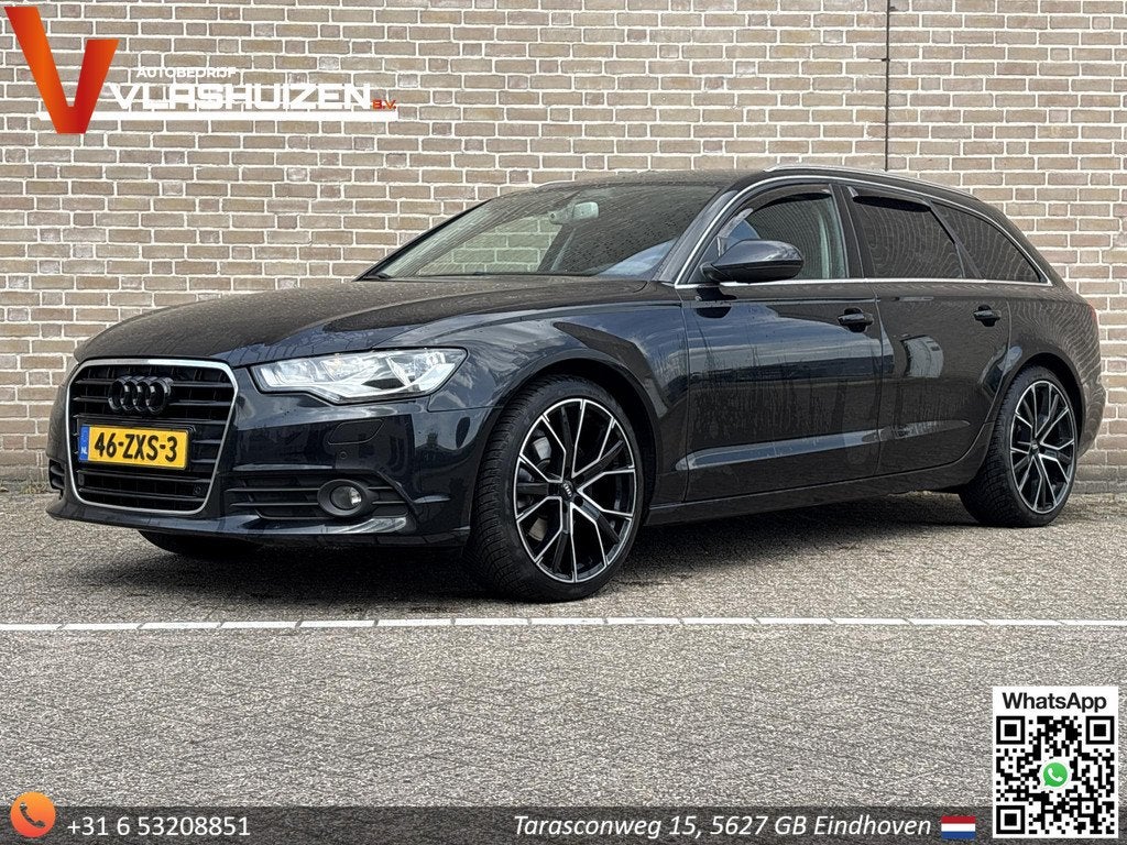 Audi A6 Avant 2.0 TDI Business Edition Automaat | Dashcam |, Auto's, Audi, Stof, Gebruikt, Zwart, 4 cilinders