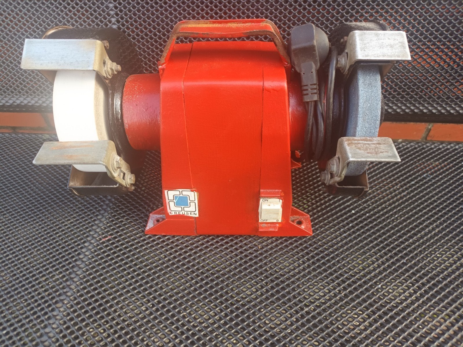 werkbankslijpmachine, Doe-het-zelf en Verbouw, Ophalen, Zo goed als nieuw