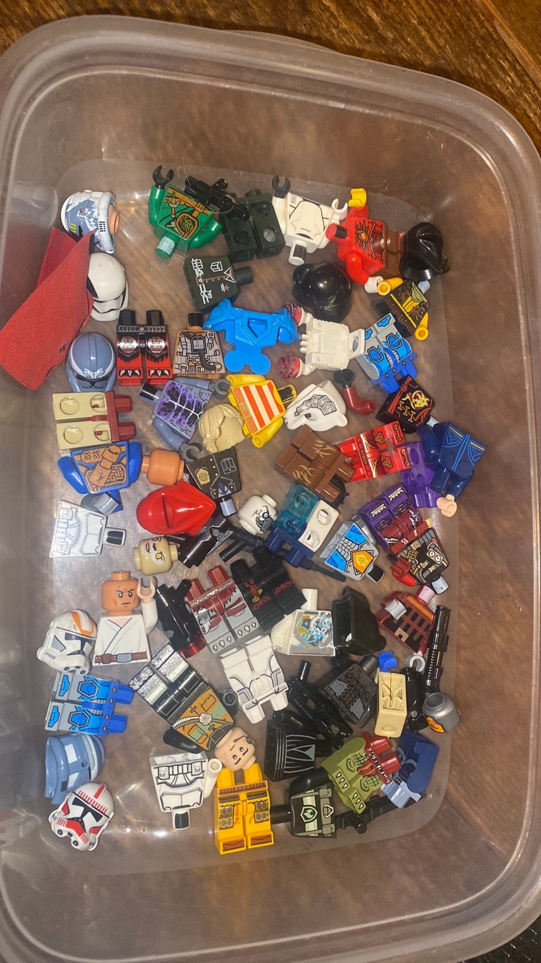 Lego onderdelen minifiguren, Ophalen of Verzenden, Zo goed als nieuw