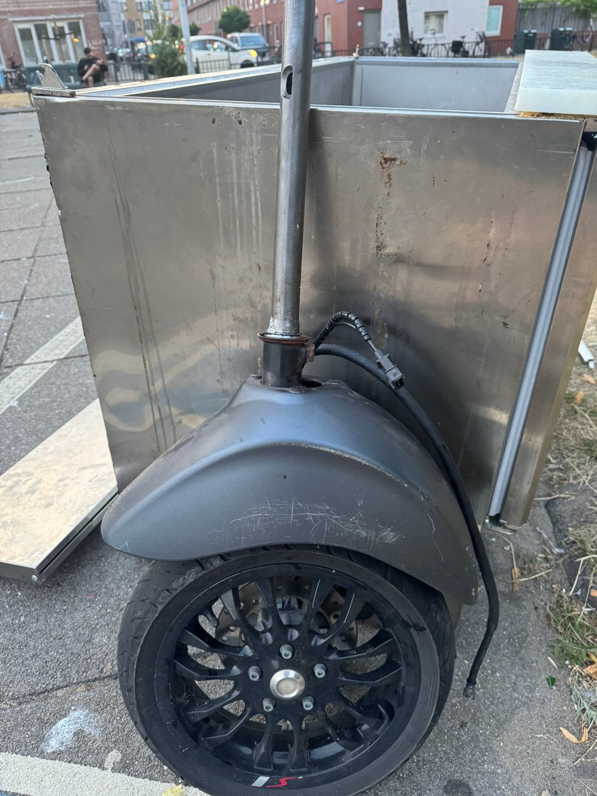 Complete Voorvork Vespa 2022- Zo goed als nieuw, Fietsen en Brommers, Brommeronderdelen | Scooters, Ophalen, Zo goed als nieuw