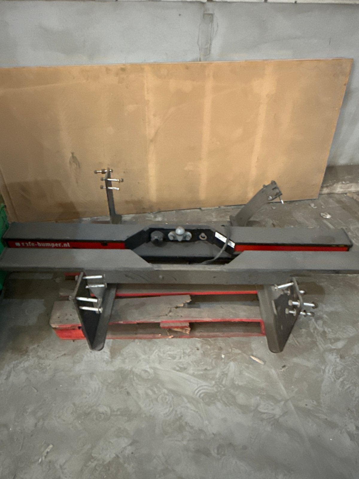 2 Safe-bumpers voor Mercedes Sprinter / VW Crafter, Ophalen, Gebruikt, Mercedes-Benz, Achter