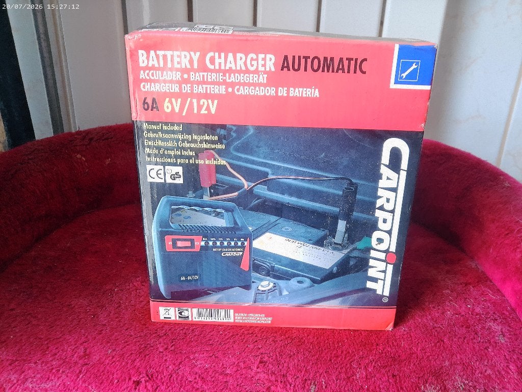 accu lader auto, Auto-onderdelen, Accu's en Toebehoren, Ophalen, Nieuw