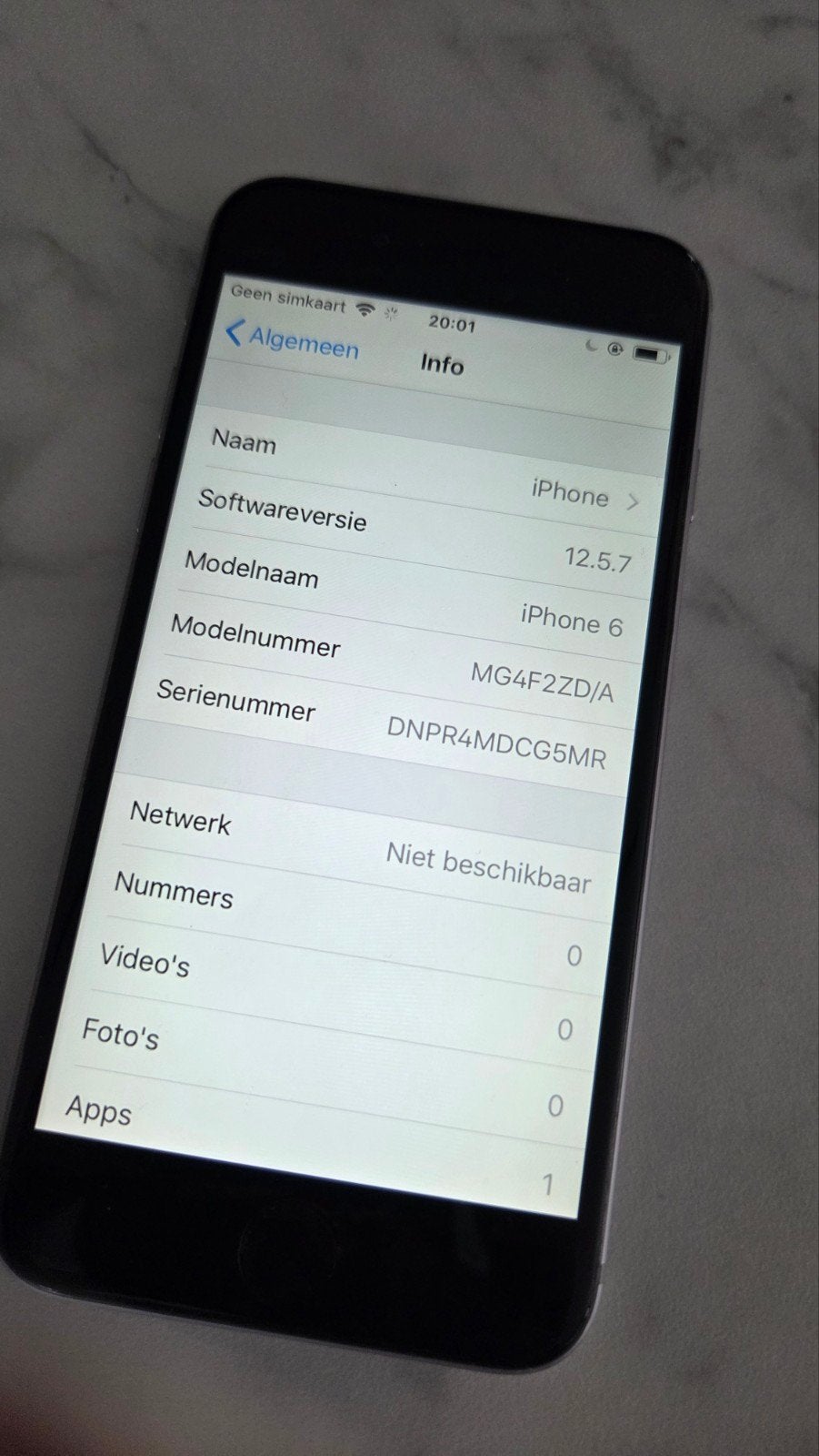 Apple iPhone 6 - Goede staat, Telecommunicatie, Mobiele telefoons | Apple iPhone, Gebruikt, Ophalen of Verzenden, 64 GB, Zonder simlock