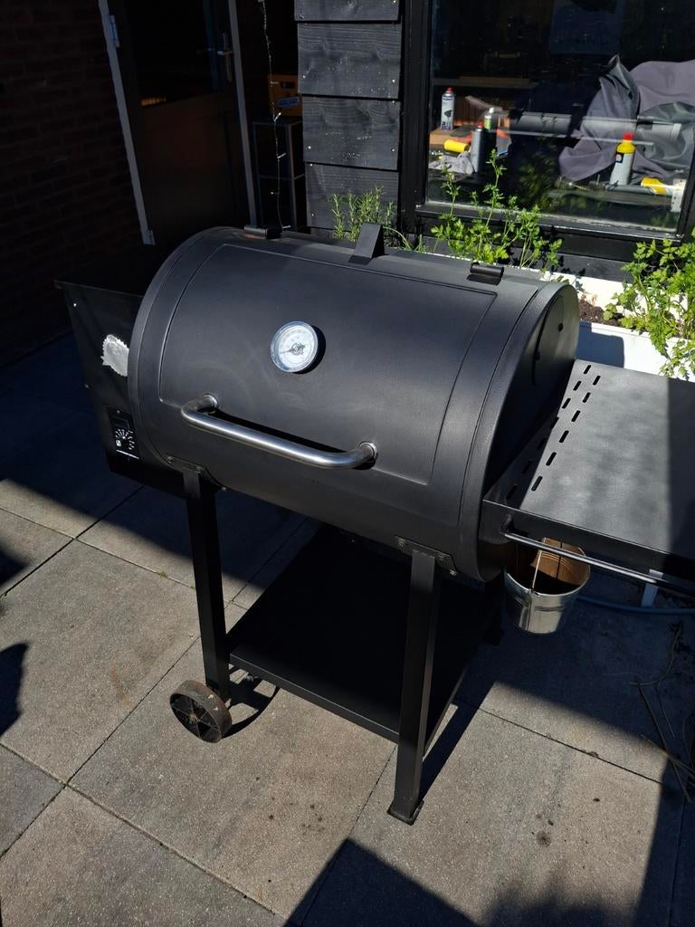 Pit boss pelletsmoker, Tuin en Terras, Houtskoolbarbecues, Ophalen, Gebruikt, Pit Boss